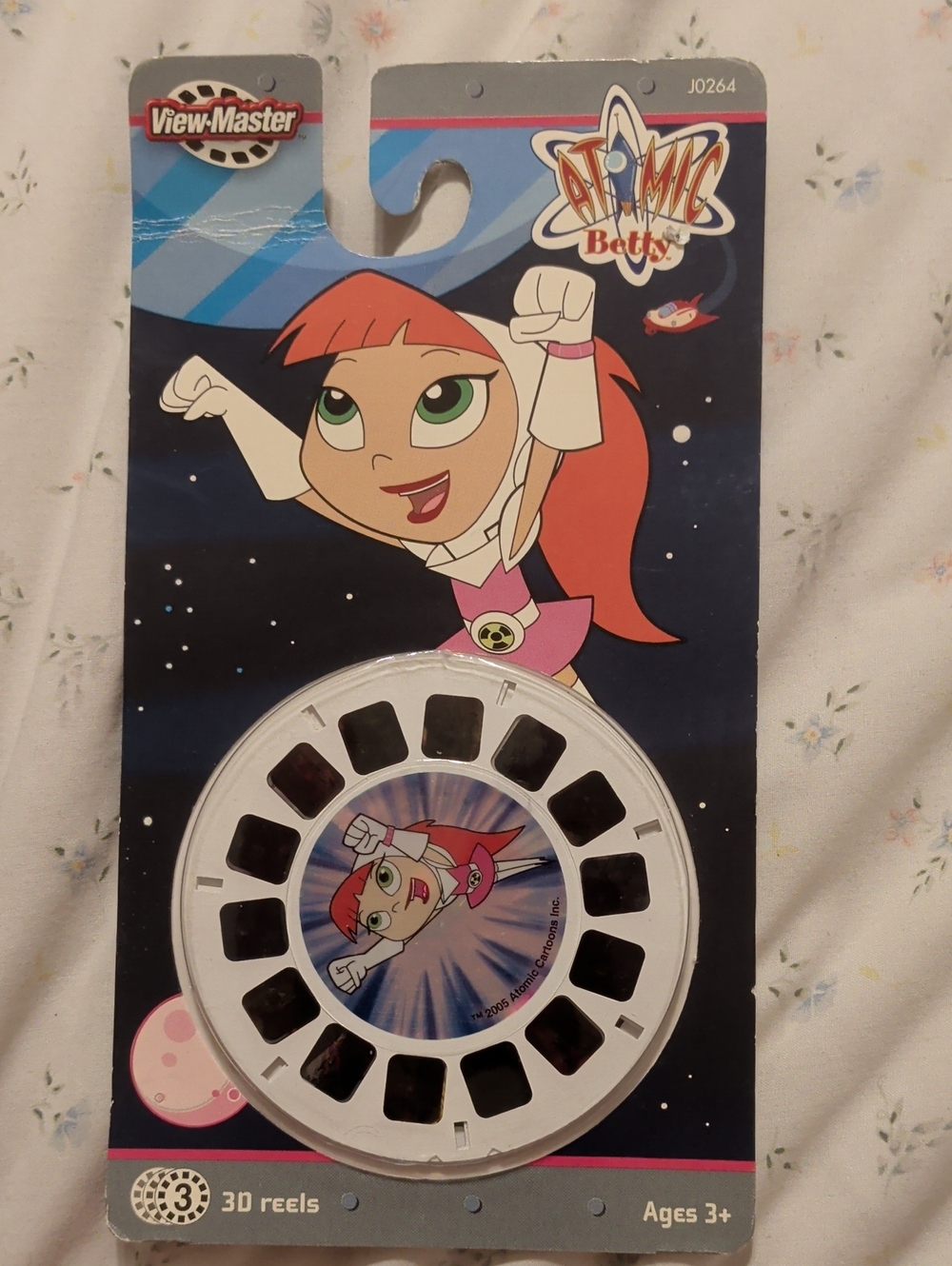 Vintage 2005 Atomic Betty White Viewmaster Reel Pack